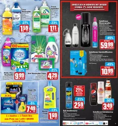 Gazetka promocyjna Hit - Prospekte - Gazetka - ważna od 07.05 do 07.05.2022 - strona 17 - produkty: ariel, ariel waschmittel, bio, deo, eis, elle, Finish, flasche, Frosch, getränk, getränke, getränkesirup, Insektizid, leine, lenor, lenor weichspüler, Liege, mac, Meister, meister proper, Pods, Rauch, reis, rwe, sekt, sirup, Soda, sodastream, Sprudel, spülmaschinen, spülmittel, teller, tender, Ti, Tiere, waschmittel, wasser, wassersprudler, weichspüler