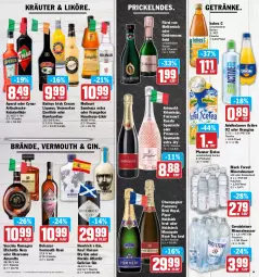 Gazetka promocyjna Hit - Prospekte - Gazetka - ważna od 07.05 do 07.05.2022 - strona 19 - produkty: adelholzener, Alwa, Amaretto, aperol, baileys, Belsazar, black forest, brut, champagne, champagner, chia, dry gin, ecco, eier, eierlikör, eis, eistee, elle, flasche, frangelico, freixenet, fürst von metternich, geldermann, gerolsteine, gerolsteiner, getränk, getränke, gin, haselnuss, Hohes C, Holz, irish cream, kräuter, kräuterlikör, lack, likör, liqueur, Mett, metternich, mineralwasser, Mineralwasser Still, Molinari, nuss, orangina, perlen, pfanne, Pfanner, prosecco, puma, reis, rosato, sambuca, saro, sekt, spumante, steiner, tee, teller, Ti, tisch, Vecchia Romagna, Vermouth, verpoorten, wasser