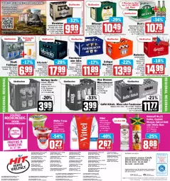 Gazetka promocyjna Hit - Prospekte - Gazetka - ważna od 07.05 do 07.05.2022 - strona 20 - produkty: Alwa, angebot, angebote, Astra, auer, Bad, Becher, bier, bitburger, braun, brause, brunnen, buch, budweiser, burger, Cap, captain morgan, drucker, eimer, eis, elle, Engel, erdinger, fassbrause, fisch, flasche, flensburger, fritz, fritz-kola, froop, frucht, fruchtjoghurt, gewinnspiel, glasflasche, joghur, joghurt, kerze, lion, Lübecker, mineralwasser, Müller, müller froop, natur, natürliches mineralwasser, Rauch, reis, rel, rum, smirnoff, Staatl. Fachingen, steiner, teller, Ti, uhr, vilsa, vittel, vodka, warsteiner, wasser, weissbier, white rum