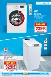 Gazetka promocyjna Metro - Waschen & Reinigen Spezial - Gazetka - ważna od 07.09 do 07.09.2022 - strona 3 - produkty: auto, eis, elle, gefu, Reinigung, reis, teller, Ti, top-hit, Toplader, waschmittel, wasser, wolle