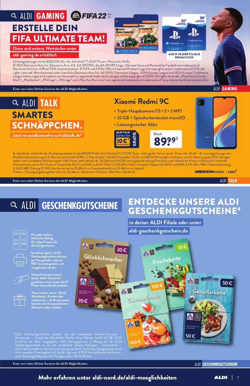 Aktueller Prospekt Aldi Nord - Multimedia - von 28.10 bis 22.11.2021 - strona 7