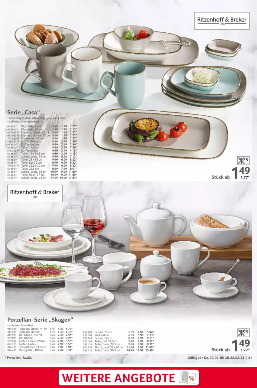 Aktueller Prospekt Selgros - Gastronomie - von 09.02 bis 22.02.2023 - strona 21 - produkty: angebot, angebote, Becher, dessert, Dessertteller, dip, eier, Eierbecher, eis, elle, espresso, kaffee, kaffeebecher, latte, milch, reis, Schal, Schale, spülmaschinen, tee, teller, Ti, zucker