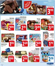 Gazetka promocyjna Edeka - Prospekte - Gazetka - ważna od 28.06 do 28.06.2025 - strona 12 - produkty: ACC, Becher, beere, Big Choc, bourbon, brownie, caramel, cola, dessert, eis, Eis Dessert, erdbeere, frucht, hörnchen, limette, mandel, Mantel, Mett, nuss, orange, sandwich, schoko, schokolade, spaghetti, Ti, Tüte, vanille, walnuss, zitrone