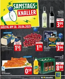 Gazetka promocyjna Edeka - Prospekte - Gazetka - ważna od 28.06 do 28.06.2025 - strona 28 - produkty: Abtei, Bau, bauchscheiben, bergader, deka, eier, flasche, grill, grüner veltliner, Käse, limo, limonade, schnittkäse, Ti, weichkäse, ZTE, zucker