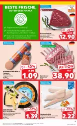 Gazetka promocyjna Kaufland - Extra-Angebote - Gazetka - ważna od 31.07 do 31.07.2024 - strona 3 - produkty: angebot, angebote, eis, filet, fleisch, Käse, kotelett, krone, lamm, Lammfleisch, Lammkrone, Laufen, mac, milch, pfeffer, reis, rind, rinder, rügenwalder, rügenwalder mühle, schnittkäse, Steinbeißer, Steinbeißerfilet, tafelspitz, tee, teewurst, Ti, wurst, ZTE