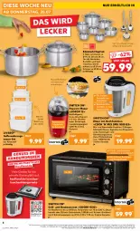 Gazetka promocyjna Kaufland - Extra-Angebote - Gazetka - ważna od 31.07 do 31.07.2024 - strona 6 - produkty: angebot, angebote, auer, aufbewahrungsbox, auto, Backform, backofen, backofen und, Behälter, butter, decke, Deckel, edelstahl, eis, elle, grill, grillrost, herdarten, küche, Löffel, mais, messer, Mixer, nuss, Ofen, popcorn, reis, Schal, Schale, Schmelzschale, schüssel, Signal, smoothie, smoothies, Soße, spülmaschinen, suppe, suppen, Ti, topf, Topfset, überhitzungsschutz, uhr, Zangen, ZTE