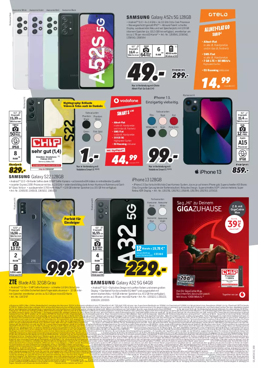 Aktueller Prospekt Medimax - MEDIMAX Prospekt KW33 2022 - von 12.08 bis 18.08.2022 - strona 3 - produkty: akku, alkohol, angebot, Apple, Astra, auer, aust, auto, Bad, batterie, Bau, beko, bio, braun, Brei, brita, buch, decke, deo, eis, elle, erde, fingerabdrucksensor, frontkamera, gutschein, Handy, iphone, IPhone 13, kamera, lack, Laufen, LG, microsd, mint, Mode, octa-core prozessor, quad, Rauch, reis, Ria, ring, Router, rwe, salz, SANTE, Schal, Schale, Seife, sim, Software, spee, speicherkarte, Surf, telefon, Ti, tisch, touchscreen, trolli, usb, vodafone, wasser, Zelt, ZTE