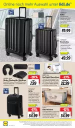 Gazetka promocyjna Lidl - Aktionsprospekt - Gazetka - ważna od 06.04 do 06.04.2024 - strona 56 - produkty: angebot, angebote, Bau, baumwolle, bett, eis, elle, ente, kissen, kissenhülle, Kniekissen, koffer, Laufen, LG, lupilu, nackenstützkissen, ndk, reis, rel, Ria, Schal, Schale, Sport, sporttasche, Tasche, telefon, Teleskop, Ti, trolley, uhr, wasser, wolle