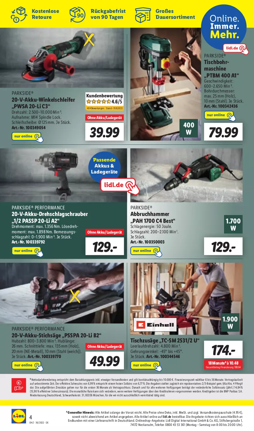 Aktueller Prospekt Lidl - Aktionsprospekt - von 05.09 bis 10.09.2022 - strona 50 - produkty: Abbruchhammer, akku, Akku-Winkelschleifer, angebot, angebote, auer, eis, elle, erde, gsw, Holz, ladegerät, messer, ndk, Parkside, reis, rel, säge, Schal, Schale, stichsäge, telefon, Ti, tisch, Tischbohrmaschine, uhr, Winkelschleifer