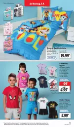 Gazetka promocyjna Lidl - Aktionsprospekt - Gazetka - ważna od 10.09 do 10.09.2022 - strona 13 - produkty: angebot, Bau, baumwolle, bett, dell, eis, elle, Kinder, kissen, lenzing, Mode, Pyjama, reine baumwolle, reis, Ti, wolle, ZTE