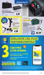 Gazetka promocyjna Lidl - Aktionsprospekt - Gazetka - ważna od 10.09 do 10.09.2022 - strona 23 - produkty: adapter, adblue, angebot, angebote, asti, Brei, decke, dell, Diesel, eis, elle, erde, gutschein, Halteschlaufe, koffer, kompressor, kraft, Laufen, Mode, Parkside, reis, schlauch, schmutzfangmatte, smartphone, spee, Tasche, Ti, tisch, uhr, usb, wasser, ZTE