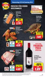 Gazetka promocyjna Lidl - Aktionsprospekt - Gazetka - ważna od 10.09 do 10.09.2022 - strona 29 - produkty: bier, discount, Dorade, eis, elle, filet, filets, fisch, fische, Fischer, fleisch, forelle, grill, lachs, lebensmittel, mac, Meister, monitor, Ofen, pril, reis, rel, rotwein, rouge, Schal, Schale, schwein, Ti, wein, wurst