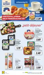 Gazetka promocyjna Lidl - Aktionsprospekt - Gazetka - ważna od 10.09 do 10.09.2022 - strona 32 - produkty: caractère, Croissant, croissants, elle, frischkäse, Käse, milch, ndk, nuss, salami, Schal, Schale, Spezi, teller, Ti, weichkäse