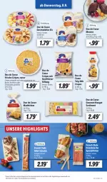 Gazetka promocyjna Lidl - Aktionsprospekt - Gazetka - ważna od 10.09 do 10.09.2022 - strona 37 - produkty: angebot, butter, eis, konfitüre, konfitüren, leine, Mini-Salami, mousse, natur, reis, salami, schoko, schokolade, Spezi, Strudel, Ti, ZTE