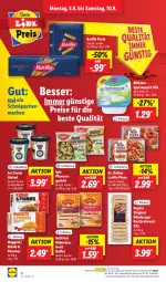 Gazetka promocyjna Lidl - Aktionsprospekt - Gazetka - ważna od 10.09 do 10.09.2022 - strona 6 - produkty: barilla, Berger, Bona, bratwurst, Dr. Oetker, eis, gin, gutfried, iglo, mac, Milbona, ndk, nuggets, nürnberger, pasta, pfanne, pfannen, pommes, preisvorteil, quark, reis, rostbratwurst, Schal, Schale, schnäppchen, speisequark, Ti, wurst