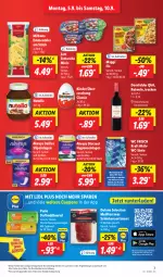 Gazetka promocyjna Lidl - Aktionsprospekt - Gazetka - ważna od 10.09 do 10.09.2022 - strona 7 - produkty: Alwa, Always, angebot, beutel, Bona, coupon, coupons, dailies, Discreet, dornfelder, dulano, eis, elle, emmentaler, Kinder, kraft, maggi, maggi fix, Milbona, müllbeutel, nutella, preisvorteil, Rauch, reis, rel, rotwein, rwe, schinken, slip, slipeinlagen, teller, Ti, wc frisch, WC Frisch Kraft Aktiv, wein, zott, zottarella, zottarella minis, ZTE