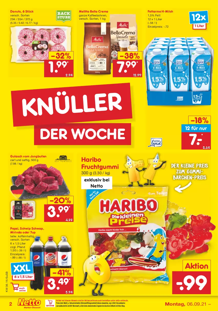 Aktueller Prospekt Netto Marken-Discount - Filial Angebote - von 06.09 bis 11.09.2021 - strona 2