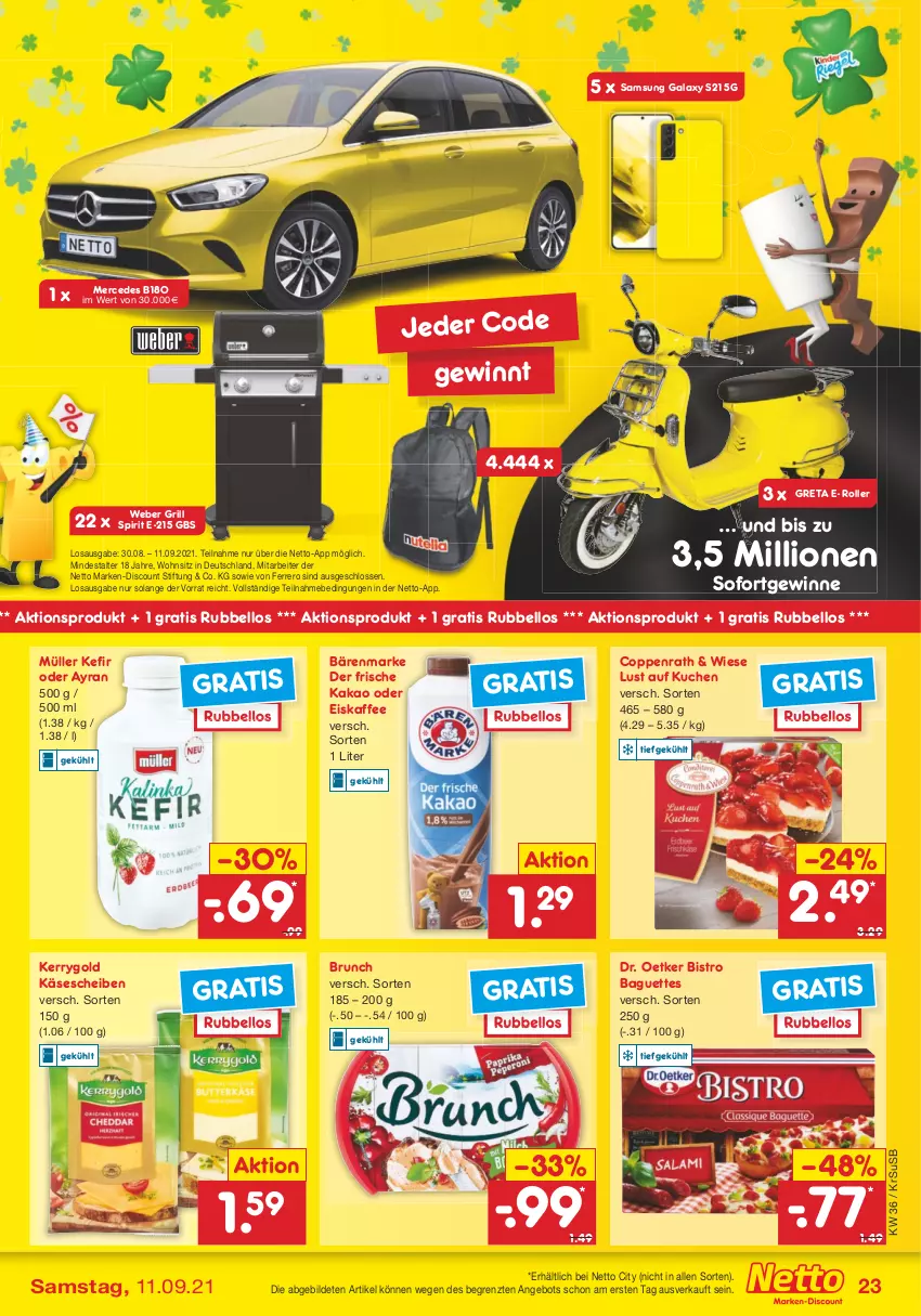 Aktueller Prospekt Netto Marken-Discount - Filial Angebote - von 06.09 bis 11.09.2021 - strona 23