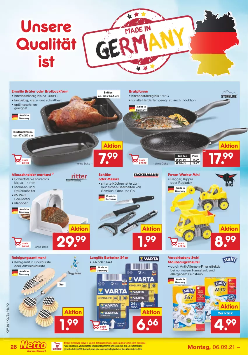 Aktueller Prospekt Netto Marken-Discount - Filial Angebote - von 06.09 bis 11.09.2021 - strona 26