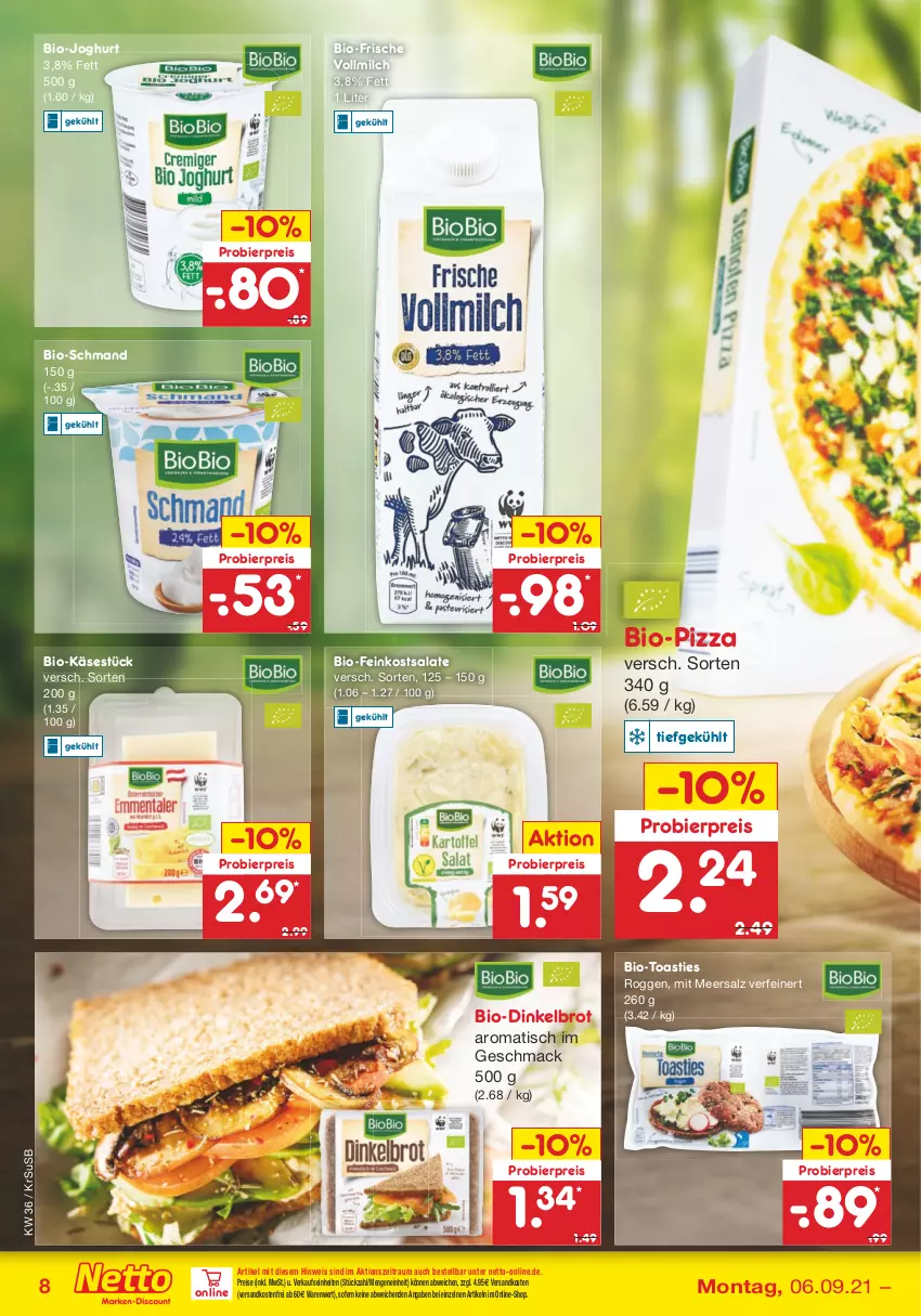 Aktueller Prospekt Netto Marken-Discount - Filial Angebote - von 06.09 bis 11.09.2021 - strona 8