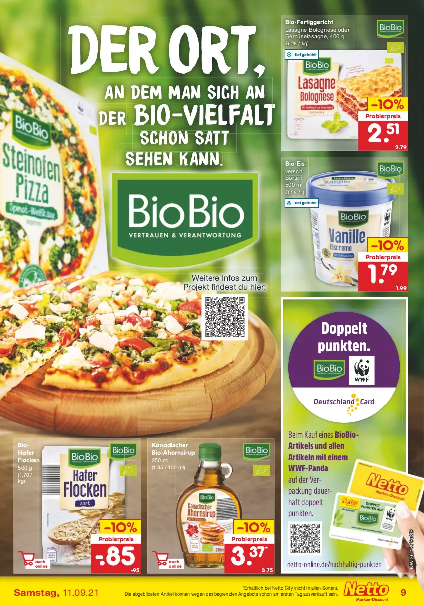 Aktueller Prospekt Netto Marken-Discount - Filial Angebote - von 06.09 bis 11.09.2021 - strona 9