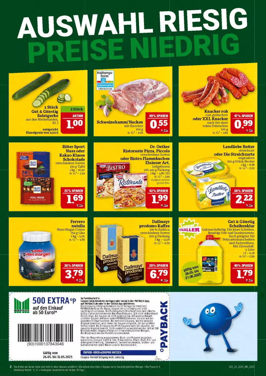 Aktueller Prospekt Marktkauf - Prospekt - von 25.05 bis 31.05.2025 - strona 2 - produkty: eis, kuchen, lamm, LG, payback, reis, Ti, ZTE