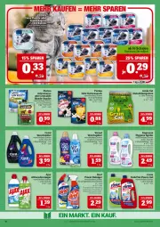 Gazetka promocyjna Marktkauf - Prospekt - Gazetka - ważna od 31.05 do 31.05.2025 - strona 32 - produkty: adventuros, ajax, allzweckreiniger, bio, biozidprodukte, Bref, bref power, Coral, eis, felix, flasche, katzensnack, klumpstreu, natur, power-gel, purina, Rauch, reiniger, reis, resa, rorax, rwe, Schal, Schale, snack, snacks, sprühflasche, Ti, Tiere, vernel, waschmittel, weck, weichspüler, ZTE