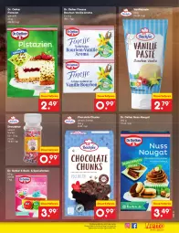 Gazetka promocyjna Netto Marken-Discount - Filial-Angebote - Gazetka - ważna od 14.10 do 14.10.2023 - strona 25 - produkty: angebot, auer, bourbon, cola, dauertiefpreis, Dr. Oetker, eis, finesse, nuss, pistazien, reis, Ti, tiefpreis, vanille, ZTE