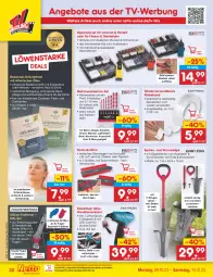 Gazetka promocyjna Netto Marken-Discount - Filial-Angebote - Gazetka - ważna od 14.10 do 14.10.2023 - strona 34 - produkty: adapter, akku, angebot, angebote, Bad, Beba, Bohrer-Set, eis, erde, Hautpflege, Holz, kissen, kompressor, kosmetik, kräuter, laminat, led-licht, mac, ndk, reifen, Reinigung, reis, Ria, rwe, säge, schlauch, spachtel, Spaten, Tapete, Tapeten, Ti, tisch, usb, weck