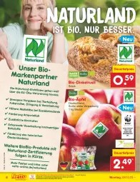 Gazetka promocyjna Netto Marken-Discount - Filial-Angebote - Gazetka - ważna od 14.10 do 14.10.2023 - strona 6 - produkty: auer, Bau, bestpreis, beutel, bio, biobio, dauertiefpreis, eis, LG, natur, naturland, ndk, reis, Ti, tiefpreis