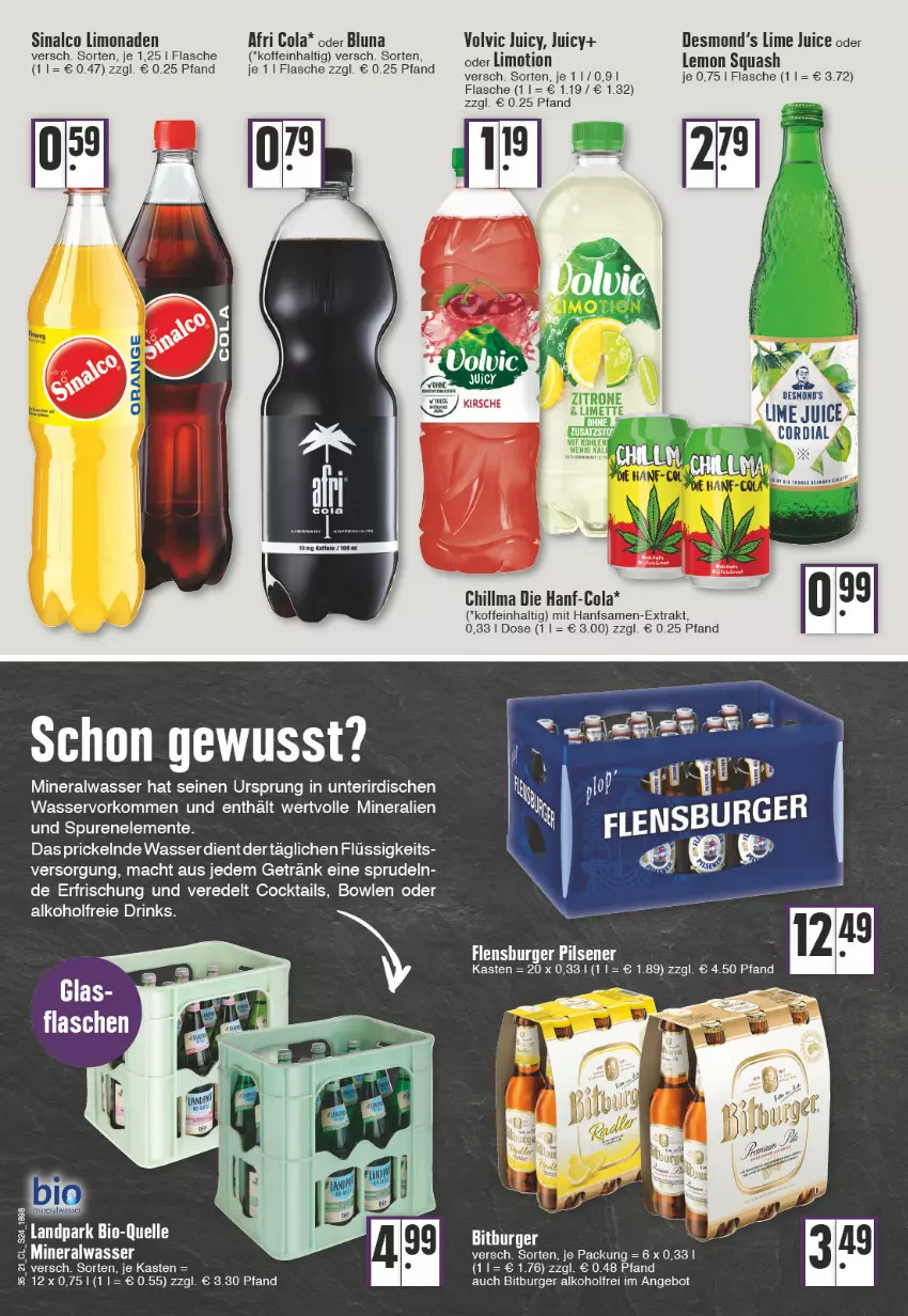 Aktueller Prospekt Edeka - Angebote der Woche - von 30.08 bis 04.09.2021 - strona 23