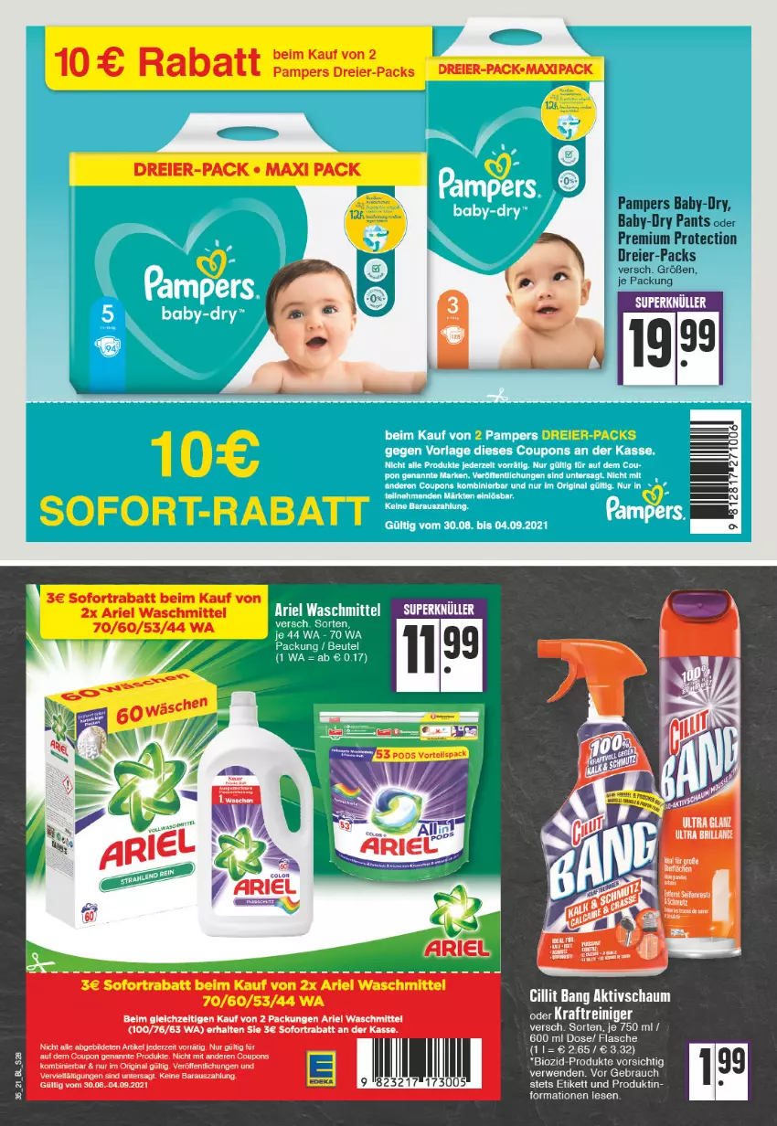 Aktueller Prospekt Edeka - Angebote der Woche - von 30.08 bis 04.09.2021 - strona 27