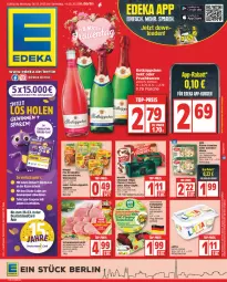 Gazetka promocyjna Edeka - Angebote der Woche - Gazetka - ważna od 11.03 do 11.03.2023 - strona 1 - produkty: after eight, auer, Becher, beutel, braten, chips, choclait chips, choco crossies, coupon, coupons, crossies, deka, deutschlandcard, iglo, kotelett, küche, lätta, maggi, rahm-gemüse, saft, schwein, schweine, schweinekotelett, suppe, suppen, tafeläpfel, tee, Ti, wein, weine