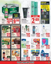 Gazetka promocyjna Edeka - Angebote der Woche - Gazetka - ważna od 11.03 do 11.03.2023 - strona 15 - produkty: alleinfuttermittel, arla, Bad, beck's, Berger, berliner, beutel, carefree, citrus, cola, Coral, deka, deo, Discreet, dove, duschbad, eis, erfrischungsgetränk, feinwaschmittel, Finish, flasche, Freiberger, garnier, geschirr, getränk, getränke, gin, grevensteiner, Haarlack, haarspray, Hefe, küche, Küchen, küchenrolle, lack, LG, natur, natura, Paula, paulaner, pils, pilsener, pilsner, reiniger, reis, Ria, schaumfestiger, schöfferhofer, schwarzkop, schwarzkopf, shampoo, shampoo oder spülung, spülmaschinen, spülung, steiner, Taft, tee, Tena Lady, Ti, vita, Vita C, Wahre Schätze, waschmittel, Wels, ZTE