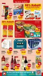 Gazetka promocyjna Penny - Prospekte - Gazetka - ważna od 30.11 do 30.11.2024 - strona 25 - produkty: adelholzener, Alwa, bitburger, burger, coupon, coupons, eis, freixenet, Holz, hundesnack, kräuter, likör, mac, mineralwasser, pils, premium pils, purina, reis, Ria, schogetten, schoko, schokolade, shake, snack, Ti, wasser