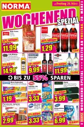 Gazetka promocyjna Norma - Norma - Gazetka - ważna od 31.03 do 31.03.2025 - strona 17 - produkty: batterie, batterien, bella crema, bohne, cola, drink, drinks, eis, erdnüsse, erfrischungsgetränk, flasche, frucht, getränk, himbeer, irish whiskey, kirsch, kirsche, kräuter, kräuterlikör, küche, Küchen, küchentücher, likör, mac, orange, salz, schoko, schokolade, Ti, tisch, tücher, vanille, whiskey, zitrone
