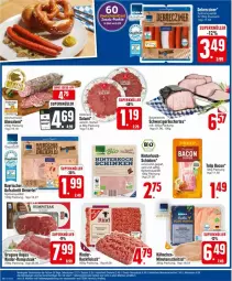 Gazetka promocyjna Edeka - Prospekte - Gazetka - ważna od 30.03 do 30.03.2024 - strona 18 - produkty: aufschnitt, bacon, Bau, bio, dell, deutschlandcard, eier, eis, fleisch, hackfleisch, minutenschnitzel, rind, rinder, rinder-rumpsteak, rum, rumpsteak, saft, salami, schnitzel, spitzenqualität, steak, Ti, tulip, wiltmann