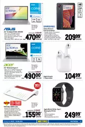 Gazetka promocyjna Metro - NonFood - Gazetka - ważna od 03.08 do 03.08.2022 - strona 11 - produkty: acer, Apple, Apple AirPods, Apple Pencil, Apple Pencil 2, Apple Watch, Apple Watch SE, Armband, auer, celeron, Elan, elle, ente, fritz, GPS, HD Graphics, Intel, ipad, ipad pro, kamera, Mode, notebook, Pentium, Pods, Ria, Router, schnellladefunktion, smartphone, sonderposten, Sport, Ti, top-hit, uhd, VivoBook, wasser