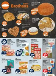 Gazetka promocyjna Vmarkt - Prospekte - Gazetka - ważna od 14.02 do 14.02.2024 - strona 5 - produkty: auer, Bau, Bauer, Becher, Berger, brot, brötchen, cremissimo, eis, elle, fisch, frosta, frucht, ilag, intermezzo, je 250-g-packung, langnese, langnese cremissimo, leine, LG, marmelade, Mett, natur, pfanne, pizza, Rana, rügenwalder, saft, schinken, Schmetterling, sim, steak, suppe, suppen, tee, teewurst, thunfisch, Ti, vanille, wurst