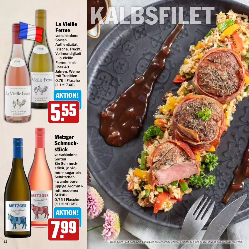 Aktueller Prospekt Hit - Feinkostbroschüre - von 24.03 bis 19.04.2025 - strona 12 - produkty: aktionspreis, bsf, eis, filet, flasche, frucht, Mode, reis, Schmuck, Ti, wein, weine