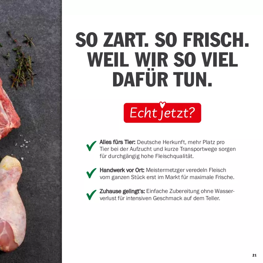 Aktueller Prospekt Hit - Feinkostbroschüre - von 24.03 bis 19.04.2025 - strona 21 - produkty: eis, elle, fleisch, mac, Meister, Sport, teller, Ti, wasser