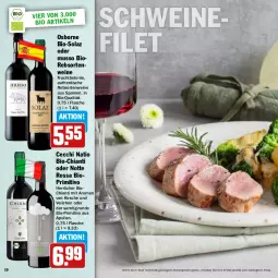 Gazetka promocyjna Hit - Feinkostbroschüre - Gazetka - ważna od 19.04 do 19.04.2025 - strona 10 - produkty: aktionspreis, bio, chia, chianti, eis, filet, flasche, frucht, kirsch, kirsche, olaz, osborne, primitivo, rebsortenweine, reis, schwein, schweine, schweinefilet, Ti, tisch, wein, weine