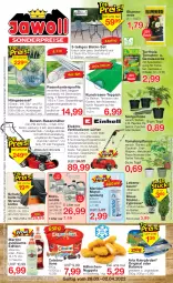 Gazetka promocyjna Jawoll - Prospekte - Gazetka - ważna od 02.04 do 02.04.2022 - strona 1 - produkty: angebot, angebote, arla, ball, Bau, blume, blumen, braun, Brei, cocktail, dekoration, eier, eis, Elektro, erde, flasche, fleisch, Garten, Gemüseerde, gin, gurke, gurken, hängesessel, Jubiläums, Kærgården, kissen, korb, kräuter, kunstrasen, longlife, martini, meridol, messer, motorenöl, mundspülung, ndk, nuggets, paprika, Peroni, pflanze, rasen, rasenmäher, reis, ritter, Rückenkissen, rwe, sac, salz, Schal, schutzhülle, senf, sessel, siena, Spezi, spülung, Stühl, teppich, Ti, Tiere, tisch, tomate, tomaten, topf, zucchini