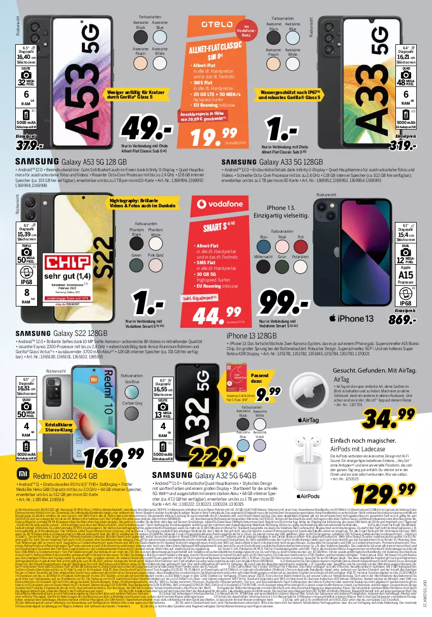 Aktueller Prospekt Medimax - MEDIMAX Prospekt KW37 2022 - von 09.09 bis 15.09.2022 - strona 7 - produkty: akku, alkohol, allnet flat, angebot, Apple, asti, auer, aust, auto, batterie, Bau, beko, binden, bio, Brei, brita, buch, chips, decke, deo, eis, elle, erde, fanta, frontkamera, gefu, Handy, hauptkamera, iphone, IPhone 13, kamera, lack, Laufen, LG, mac, microsd, octa-core prozessor, Pods, quad, Rauch, reis, Ria, ring, rucksack, rwe, sac, salz, SANTE, Schal, Seife, sim, smartphone, Software, spee, speicherkarte, Surf, telefon, Ti, tisch, touchscreen, uhr, usb, vodafone, wasser, Zelt, ZTE