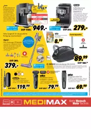 Gazetka promocyjna Medimax - MEDIMAX Prospekt KW37 2022 - Gazetka - ważna od 15.09 do 15.09.2022 - strona 8 - produkty: abholpreise, ACC, akku, auto, beutel, bodenstaubsauger, body, Bodygroom, bürste, Cap, cappuccino, chia, cin, dekoration, Dyson, eis, Elektro, erde, Ergee, Germ, hygienefilter, kaffee, kaffeevollautomat, kraft, latte, latte macchiato, LG, mac, macchiato, mastercard, milch, rasierer, Reinigung, reis, Ria, rind, rinder, Schal, Spezi, Spiele, Spülen, staubsauger, staubsaugerbeutel, Stielsauger, Tasche, Teleskop, Ti, timer, tisch, umschaltbare bodendüse, wandhalterung, wasser, wasserfilter, wassertank