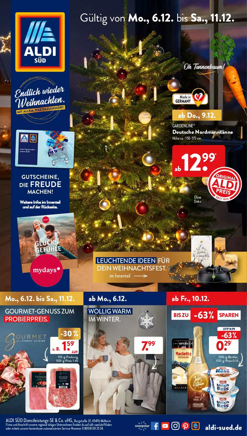 Aktueller Prospekt AldiSud - ALDI Aktuell - von 06.12 bis 11.12.2021 - strona 1