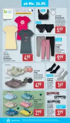 Gazetka promocyjna Aldi Nord - Von Montag - Gazetka - ważna od 31.05 do 31.05.2025 - strona 14 - produkty: aldi, Bau, baumwolle, bett, Clogs, dell, ecovero, eis, elle, Füßlinge, Gläser, hemd, kleid, Kleidung, lenzing, Mode, Nachthemd, poloshirt, reine baumwolle, Ria, rwe, shirt, slip, slips, Ti, Unterwäsche, up2fashion, wolle
