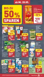 Gazetka promocyjna Aldi Nord - Von Montag - Gazetka - ważna od 31.05 do 31.05.2025 - strona 29 - produkty: aus der tiefkühlung, bärenmarke, bolognese, brot, cerealien, champignon, champignons, creme, fertiggericht, Fladenbrot, frosta, Garten, geback, Geflügel, gin, grill, gutfried, haltbare milch, kabanos, knorr, knorr fix, kräuter, milch, miracel, miracel whip, Ofen, rouladen, salat, salatcreme, sauce, spaghetti, spaghetti bolognese, spargel, suppe, Ti, wiener, Yo, ZTE