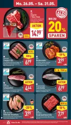 Gazetka promocyjna Aldi Nord - Von Montag - Gazetka - ważna od 31.05 do 31.05.2025 - strona 6 - produkty: bio, braten, brustfilet, cevapcici, eis, elle, filet, filets, fleisch, forelle, gewürz, grill, hackfleisch, Hähnchen-Innenfilets, küche, Küchen, lachs, Nackensteak, nackensteaks, rel, rind, rinder, rinderhackfleisch, rindfleisch, rwe, schwein, schweine, schweinefilet, steak, steaks, Ti, wein, weine