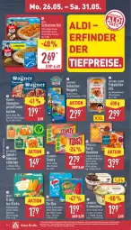 Gazetka promocyjna Aldi Nord - Von Montag - Gazetka - ważna od 31.05 do 31.05.2025 - strona 8 - produkty: aldi, alkohol, aus der tiefkühlung, cremissimo, dell, dip, eis, elle, filet, fleisch, frikadellen, gin, gutfried, iglo, kuchen, lachs, lachsfilet, lamm, langnese, langnese cremissimo, nestlé, nuggets, Ofen, Paw Patrol, pizza, reis, saft, schlemmerfilet, schwein, schweine, schweinefleisch, seelachsfilet, sim, snack, spinat, steinofen, Ti, tiefpreis, Tillman's, toast, toasty, wagner, wasser, wassereis, wein, weine, ZTE